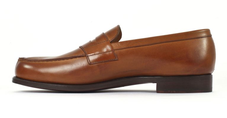 chaussures de ville hommes luxe - mocassins-marron