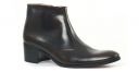 boots à talon haut marron foncé mode homme luxe vue 6