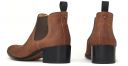 boots chelsea talon haut marron mode homme luxe vue 5