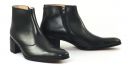 boots à talon haut noir mode homme luxe vue 5
