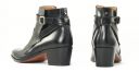 boots Jodhpur talon haut noir mode homme luxe vue 2