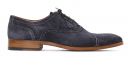 richelieu bleu jean mode homme luxe vue 2