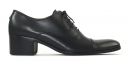 richelieu talon haut noir mode homme luxe vue 1