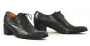 richelieu talon haut noir mode homme luxe vue 7