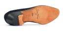 Slipper de ville Daim bleu mode homme luxe vue 4