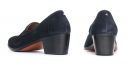 Slipper de ville Daim bleu mode homme luxe vue 6