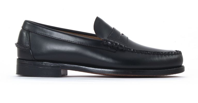 chaussures de ville hommes mode - mocassins-noir