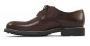 chaussures basses à lacets marron mode homme mode vue 2