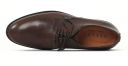 chaussures basses à lacets marron mode homme mode vue 3