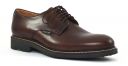 chaussures basses à lacets marron mode homme mode vue 6