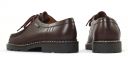 chaussures basses à lacets marron foncé mode homme mode vue 5