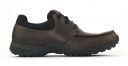 chaussures basses à lacets marron foncé mode homme mode vue 3