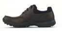 chaussures basses à lacets marron foncé mode homme mode vue 4