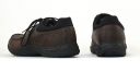 chaussures basses à lacets marron foncé mode homme mode vue 7