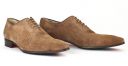 richelieu nubuck beige mode homme mode vue 1